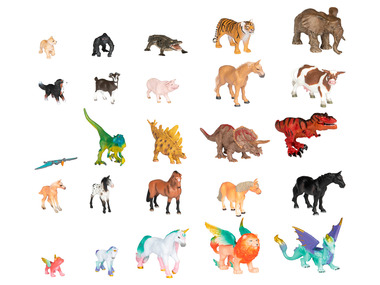 Playtive Figúrky zvierat, 5-dielna súprava