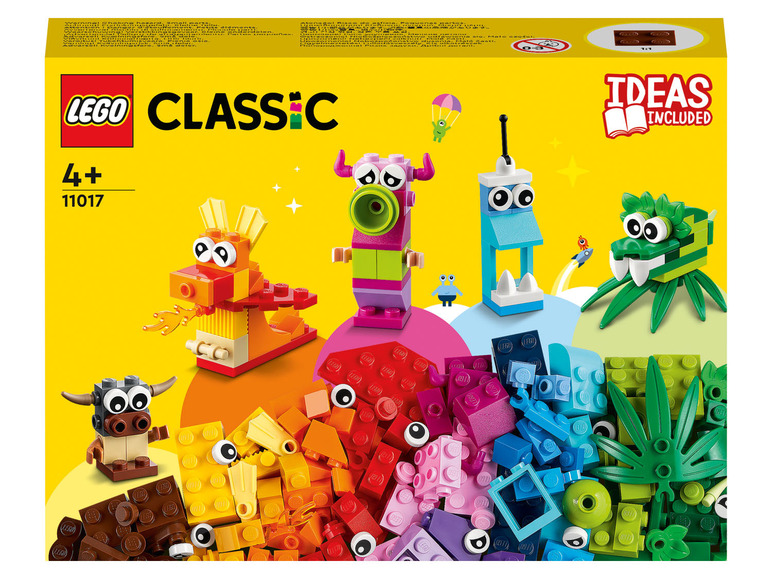 Prejsť na zobrazenie na celú obrazovku: LEGO® Classic 11017 Kreatívne príšerky – obrázok 1