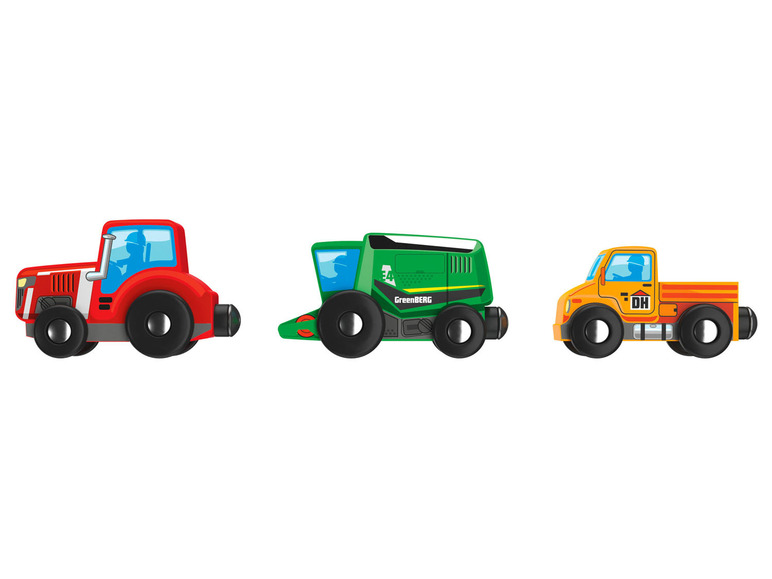 Prejsť na zobrazenie na celú obrazovku: Playtive Drevené vozidlá, 3-dielna súprava – obrázok 5