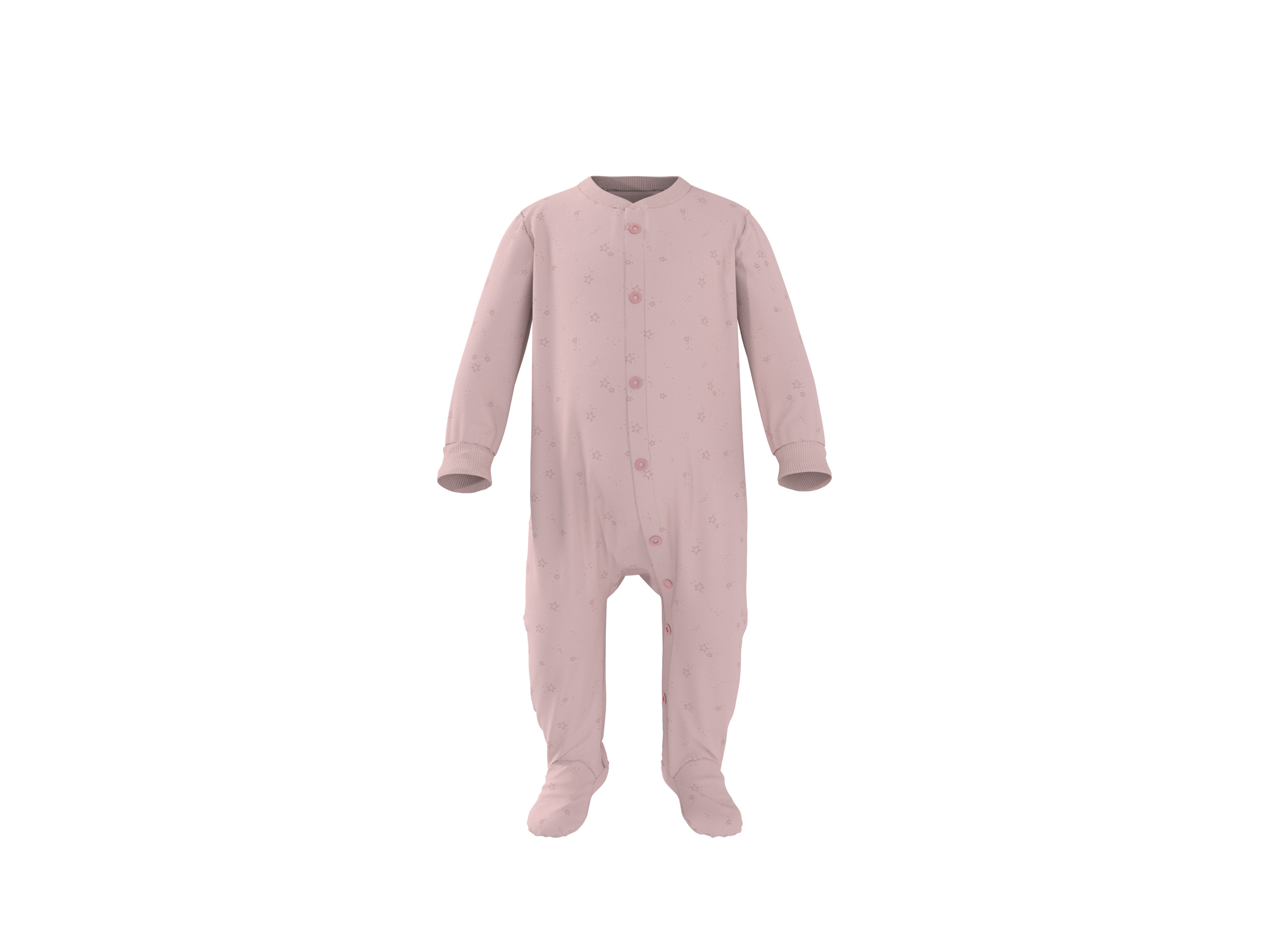 lupilu® Overal na spanie pre bábätká (ružová, 74/80)