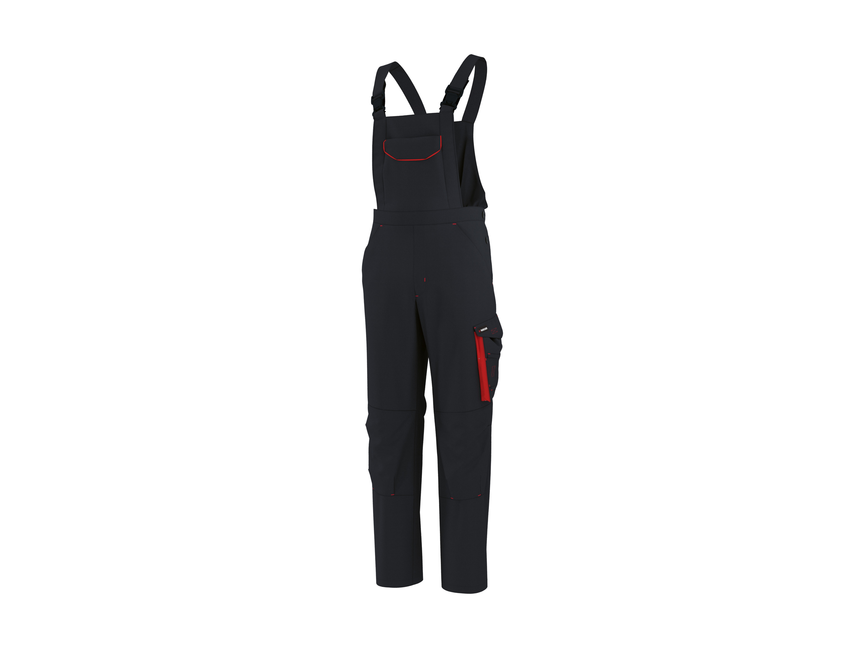 PARKSIDE® Pánske montérky na traky (čierna, M (48/50))