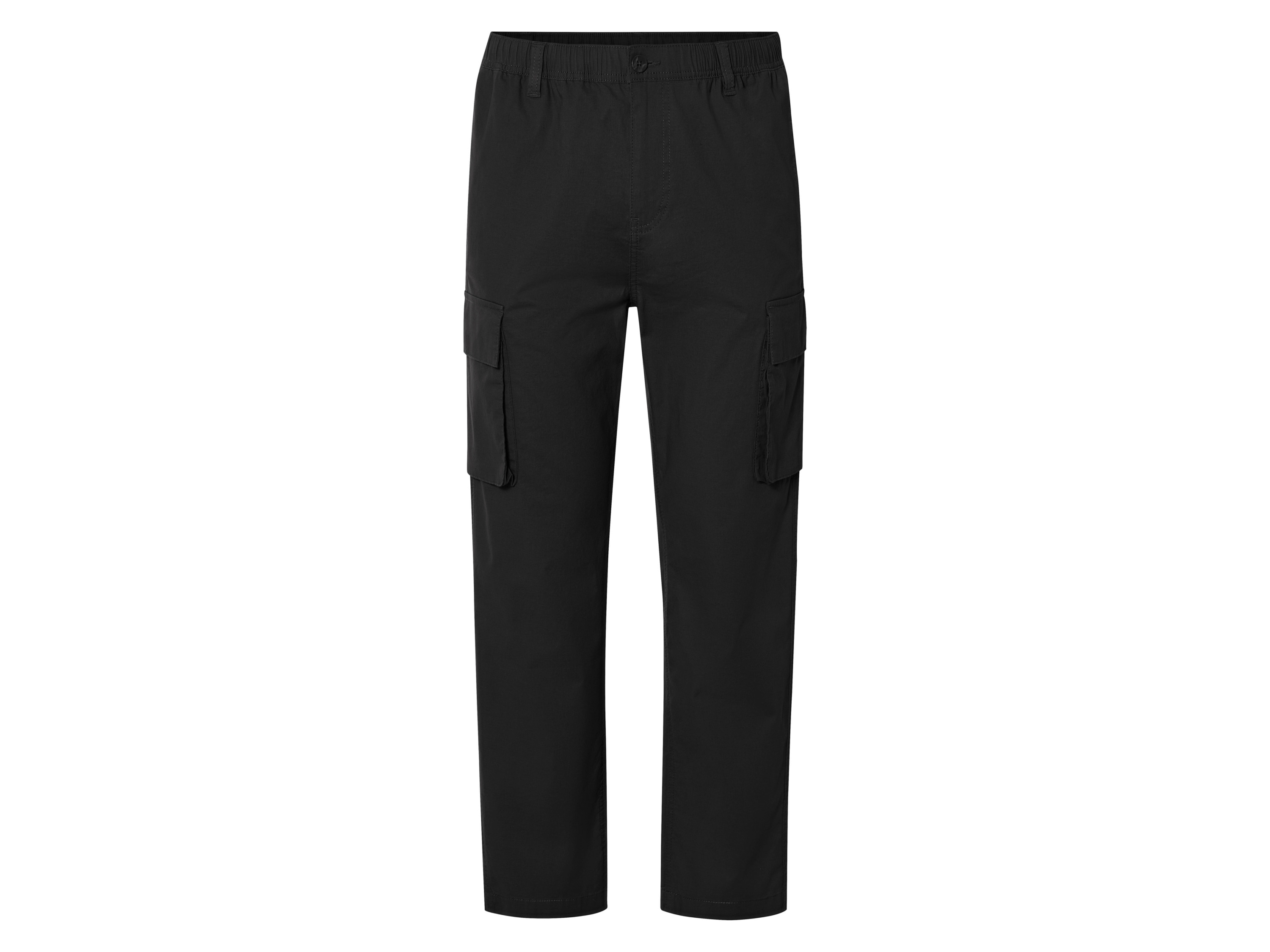 E-shop LIVERGY® Pánske cargo nohavice (čierna, S (44/46))