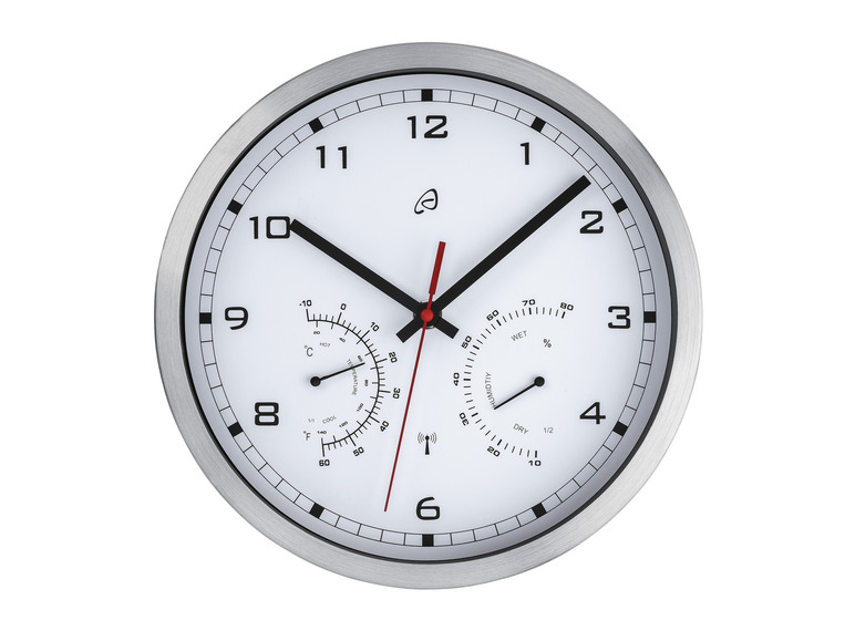 Prejsť na zobrazenie na celú obrazovku: AURIOL® Nástenné hodiny s teplomerom a vlhkomerom – obrázok 1