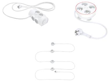 TRONIC® Zásuvková lišta/Predlžovací kábel