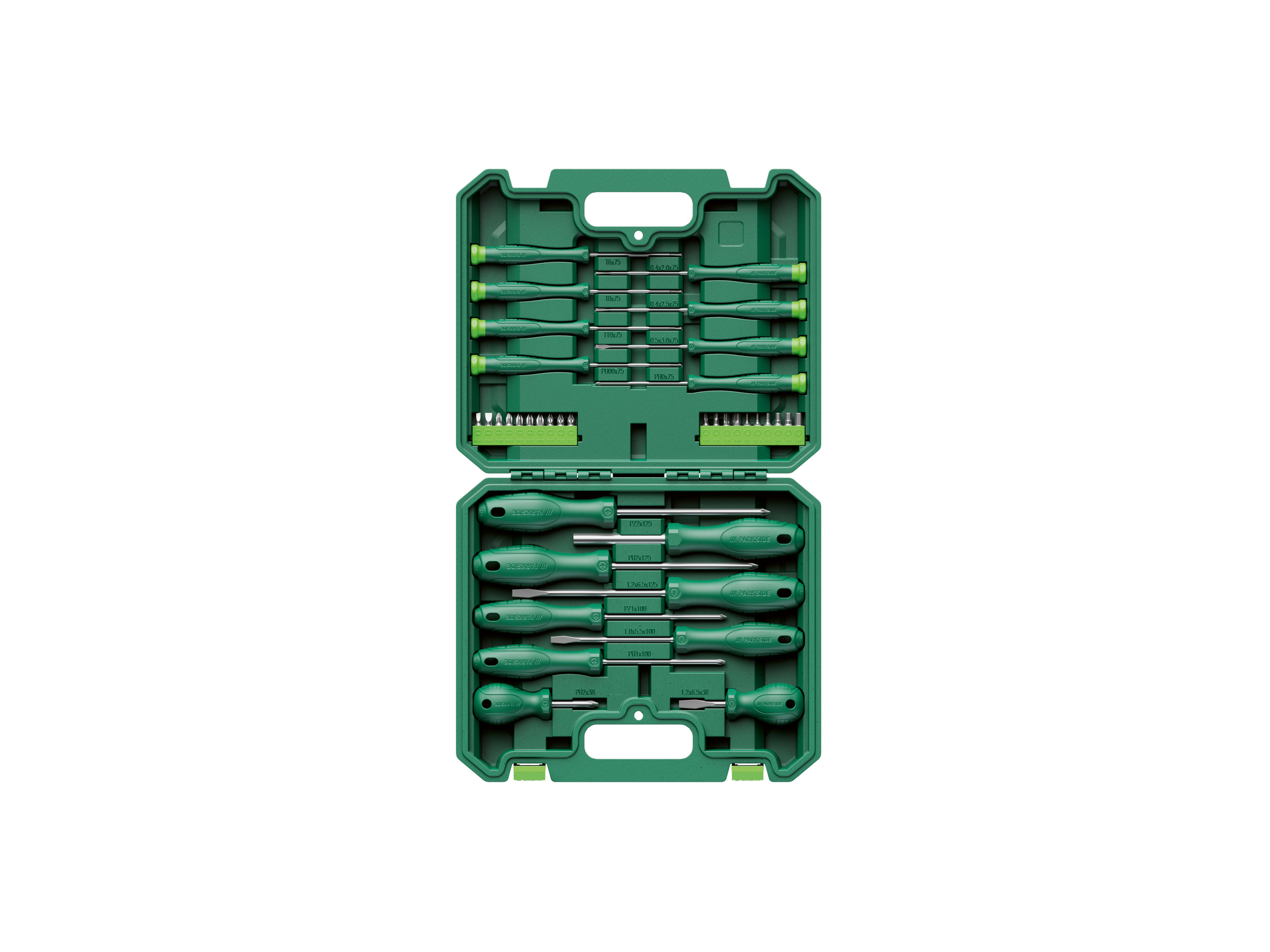 PARKSIDE® Súprava bitov a skrutkovačov, 37-dielna