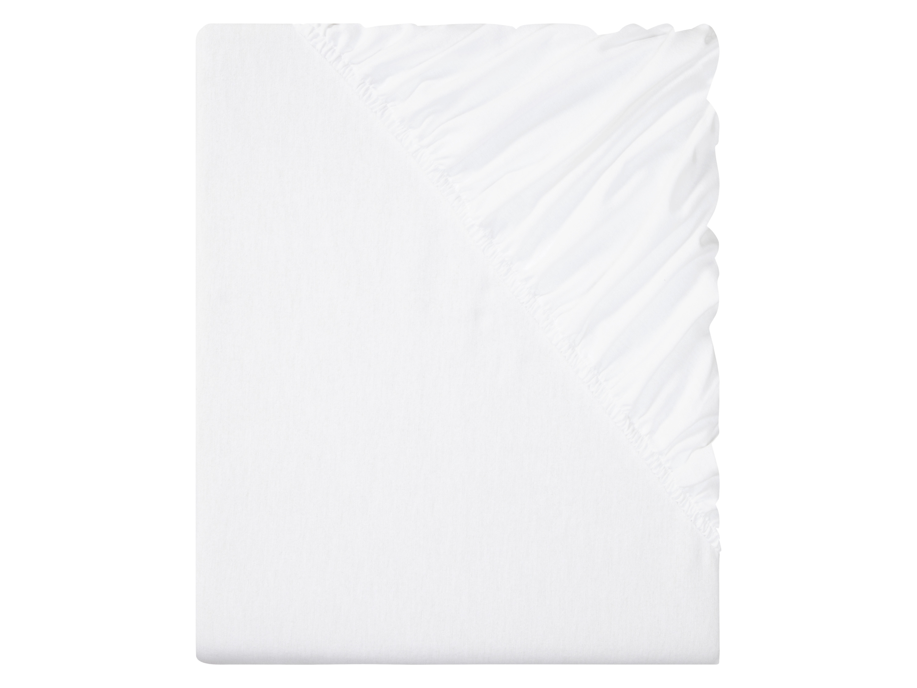 LIVARNO home Napínacia plachta, 90 – 100 x 200 cm (biela)