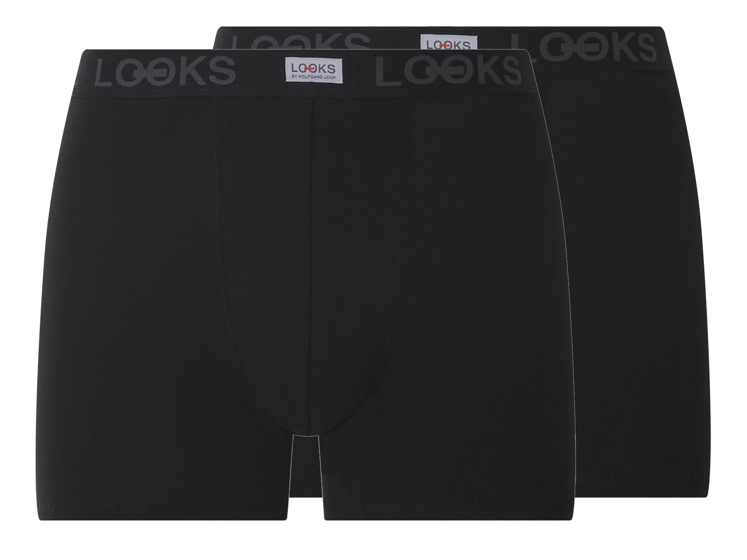 LOOKS by Wolfgang Joop Pánske boxerky, 2 kusy (čierna, M)