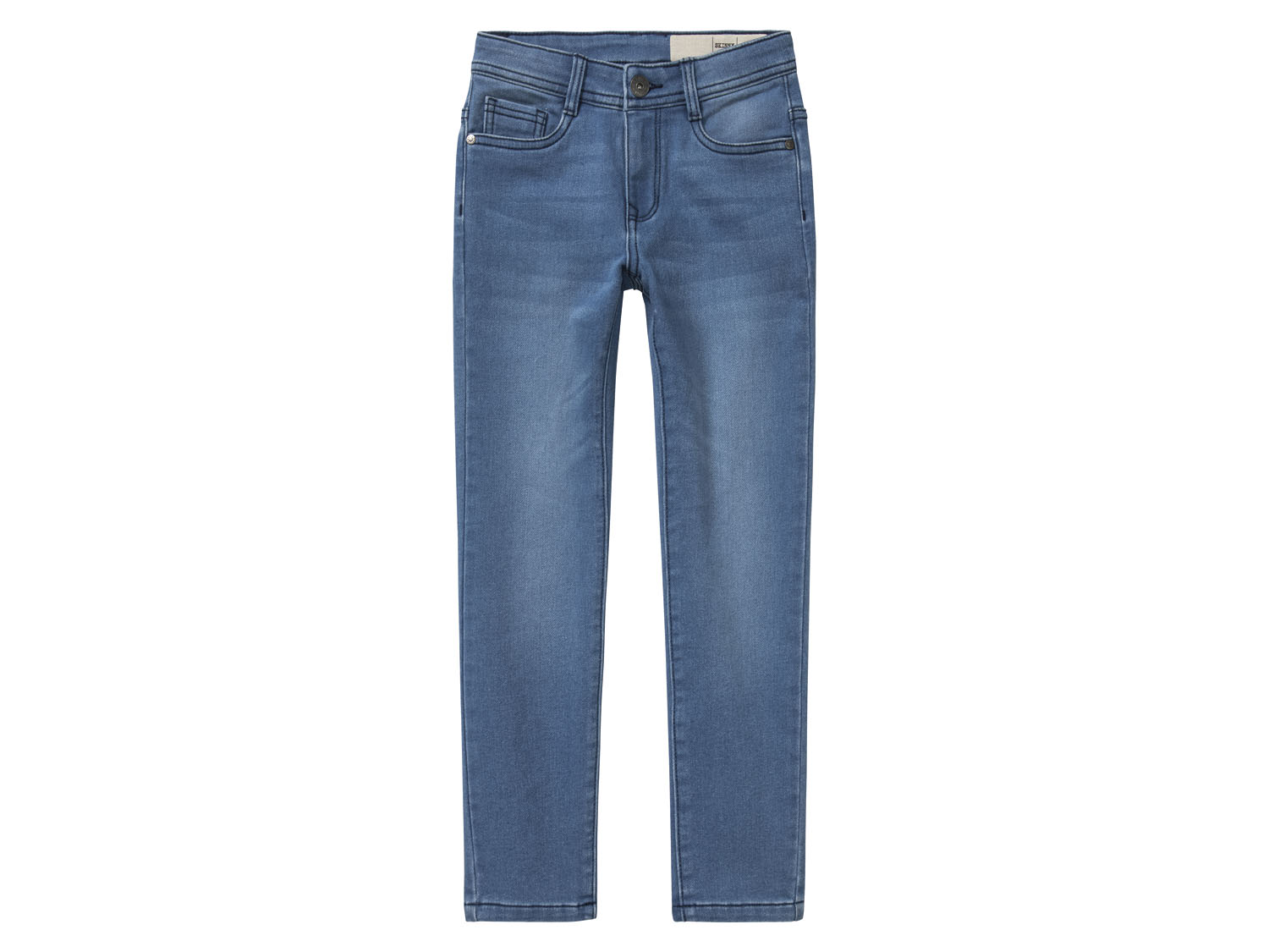 pepperts!® Chlapčenské teplákové rifle „Skinny fit" (158, modrá)