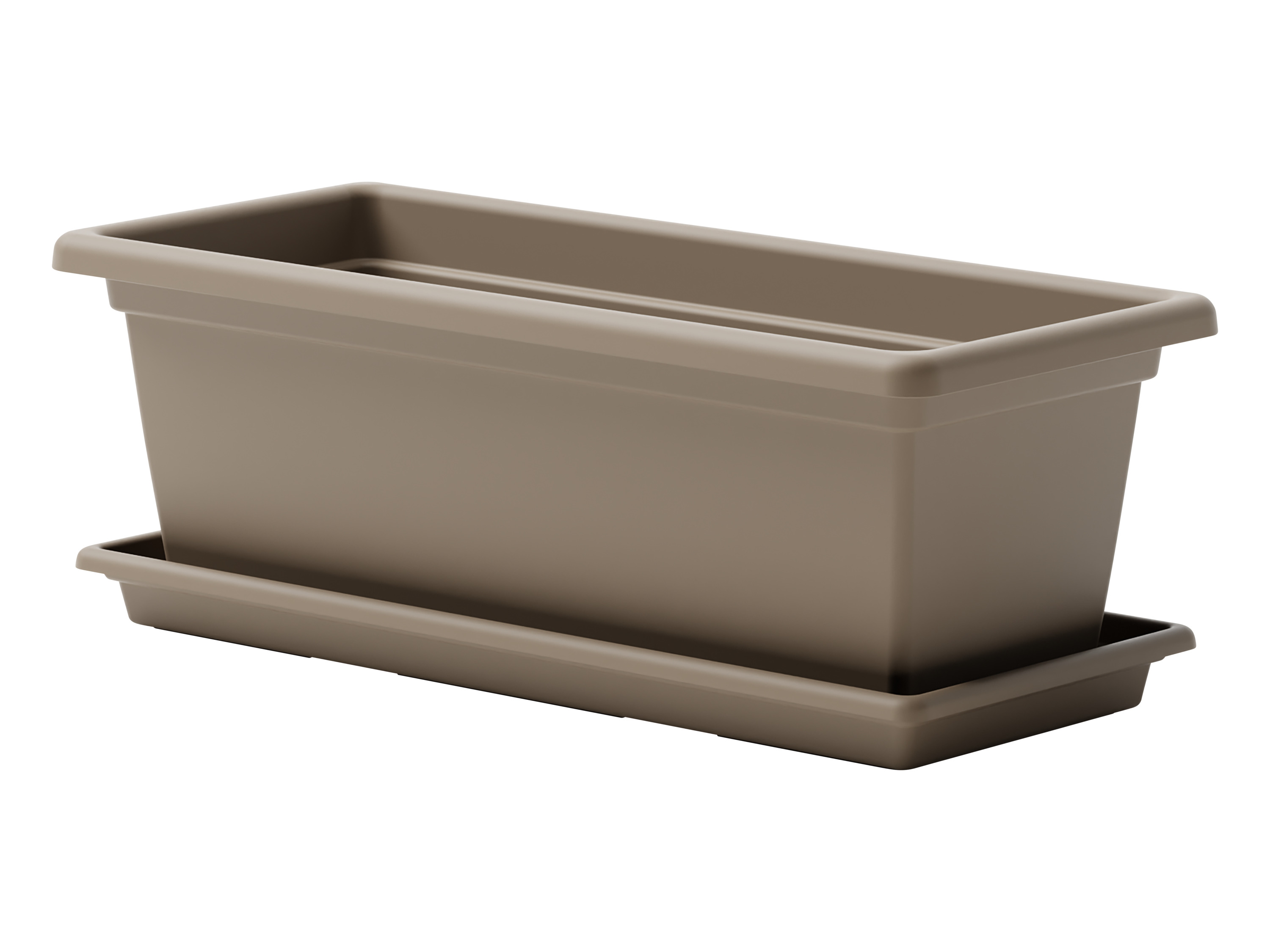 E-shop PARKSIDE® Kvetináč s miskou, 40 cm (béžová)