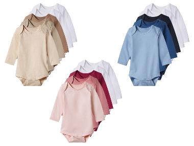 lupilu® Detské body pre bábätká, 5 kusov