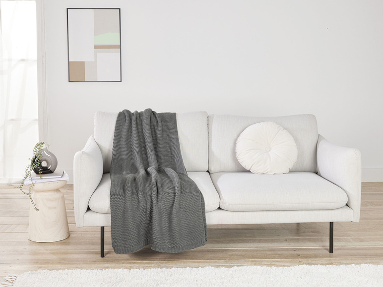 Prejsť na zobrazenie na celú obrazovku: LIVARNO home Pletená deka, 130 x 150 cm – obrázok 7