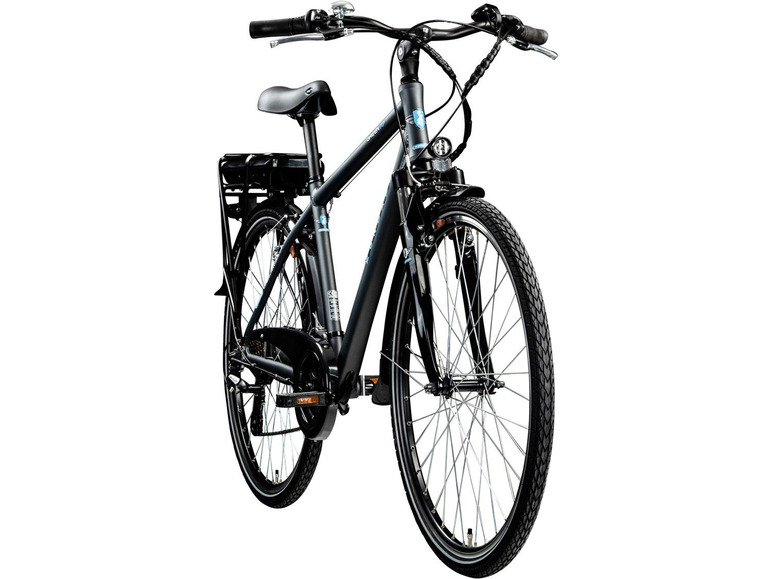 Prejsť na zobrazenie na celú obrazovku: Zündapp Elektrický trekingový bicykel 7.7 700c, 28", zelená – obrázok 3