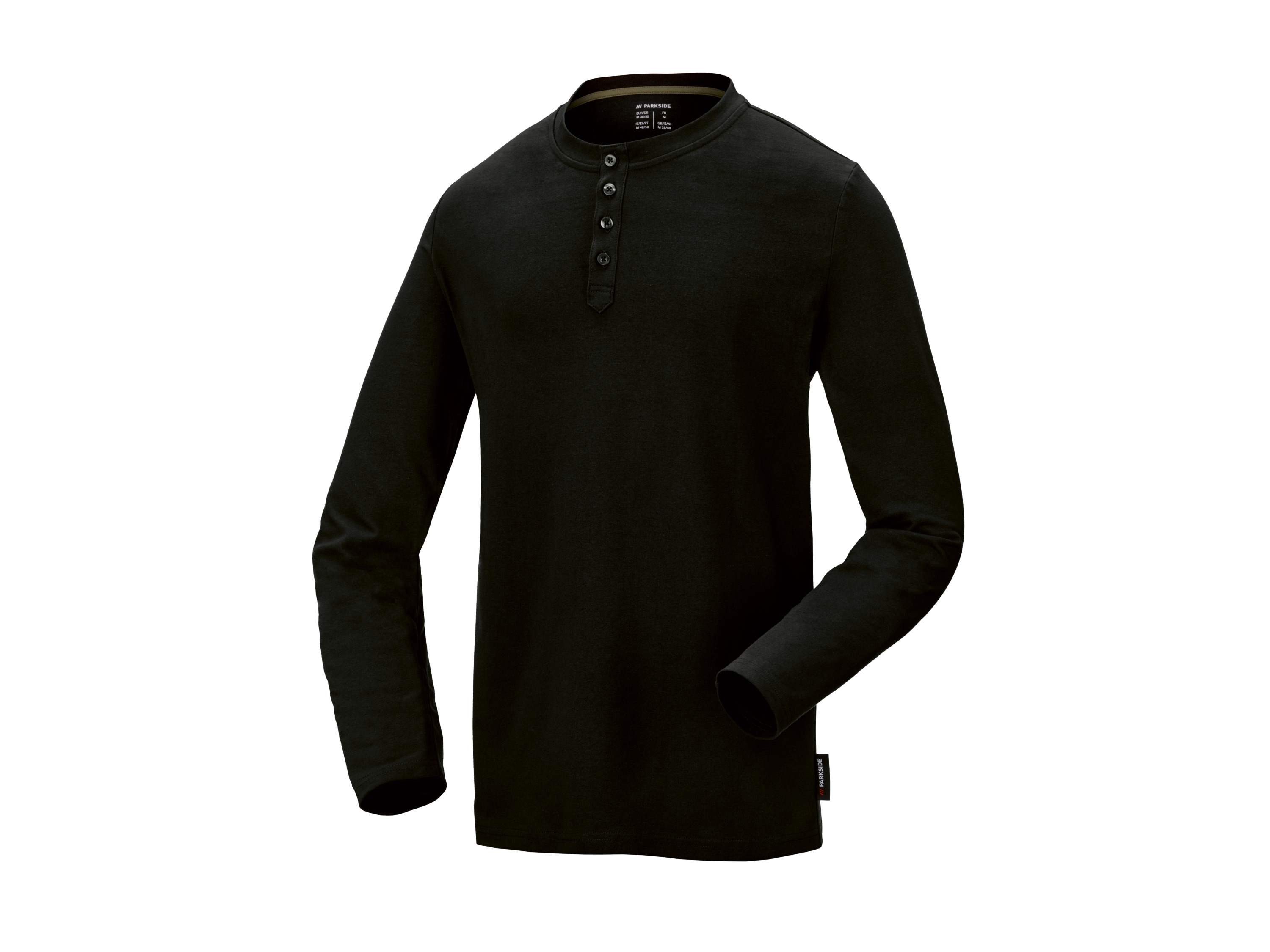 E-shop PARKSIDE® Pánske termotričko s dlhým rukávom (čierna, S (44/46))