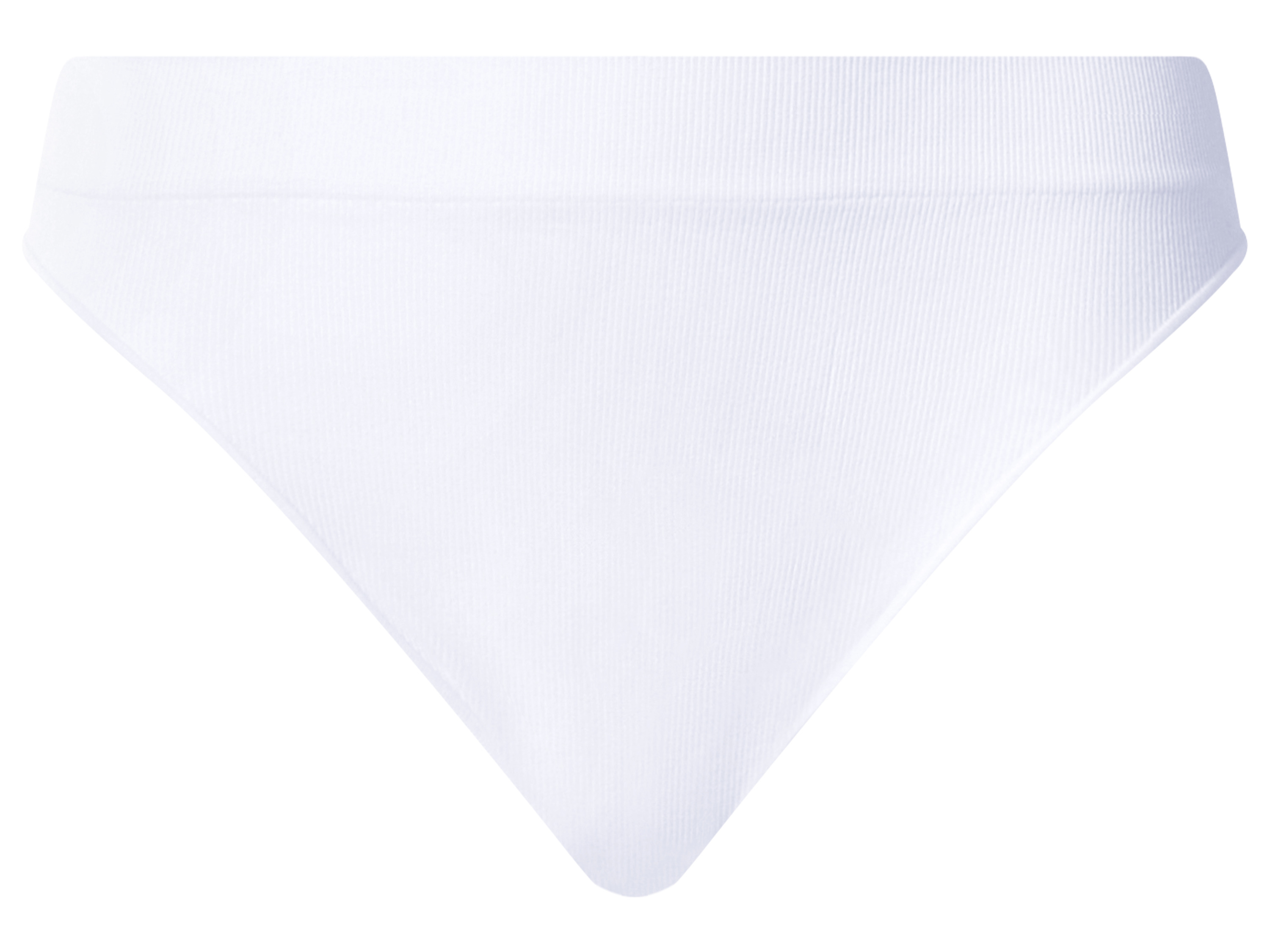 ESMARA® Dámske rebrované tangá, 3 kusy (biela, M (40/42))