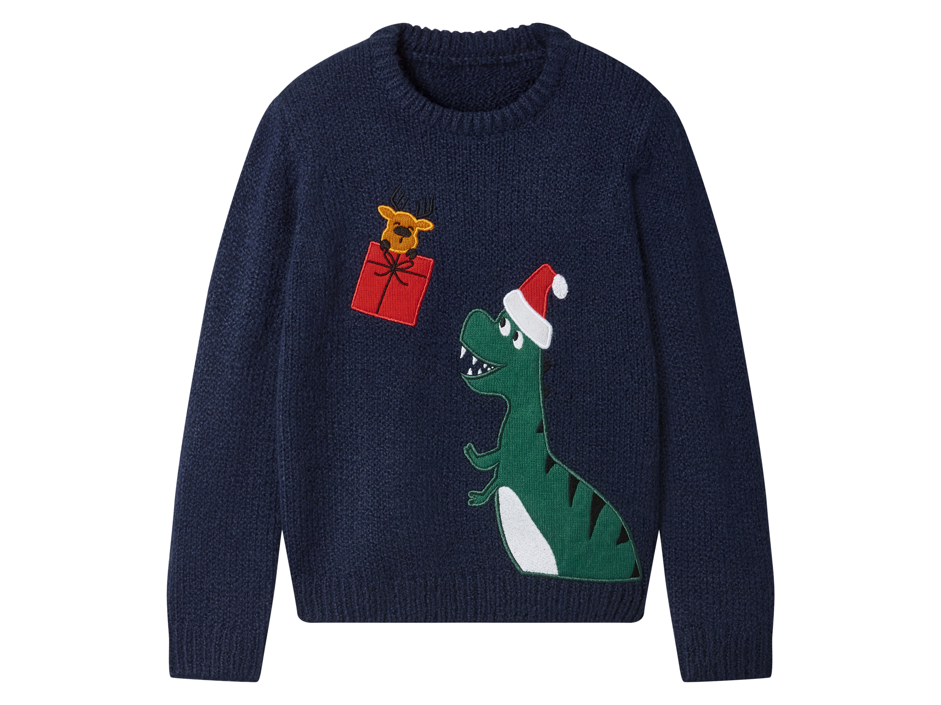 lupilu® Chlapčenský vianočný pulóver (navy modrá, 110/116)