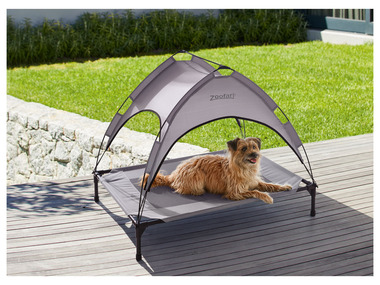 zoofari® Posteľ pre psa so strechou na ochranu pred slnkom