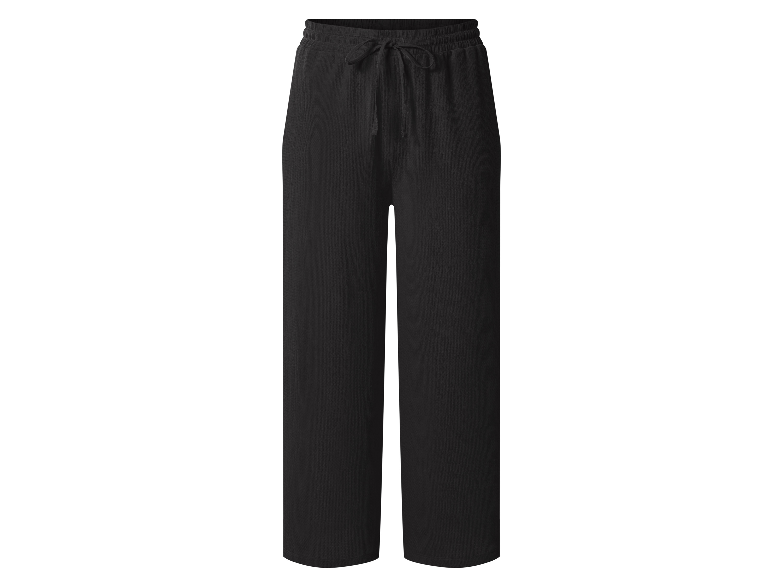 ESMARA® Dámske široké nohavice Wide Leg XXL (čierna, 3XL (56/58))