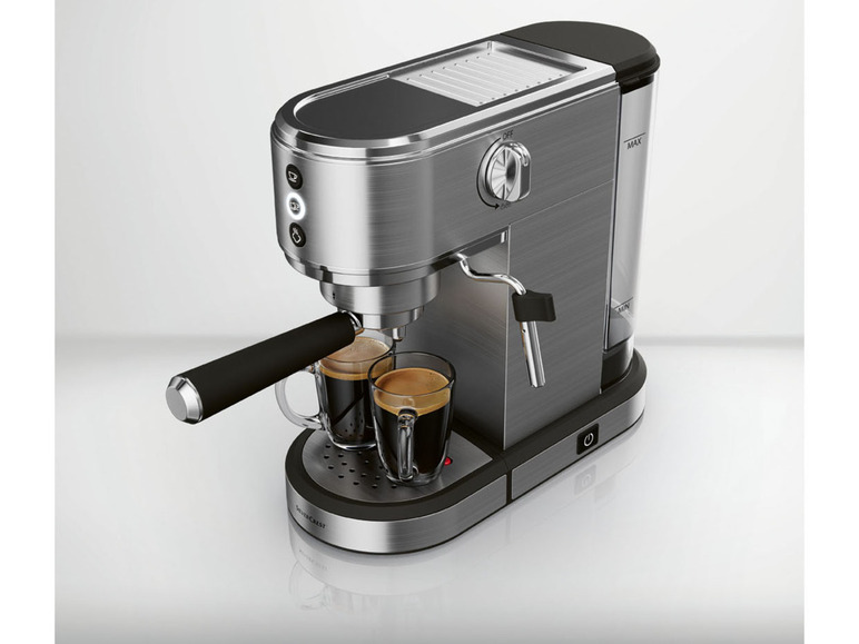 Prejsť na zobrazenie na celú obrazovku: SILVERCREST Espresso kávovar Slim SSMS 1350 B2 – obrázok 4