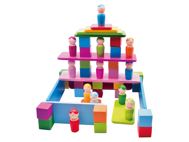 Prejsť na zobrazenie na celú obrazovku: Playtive Drevená dúhová Montessori hra, veľká – obrázok 10