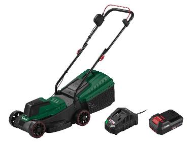 PARKSIDE® Aku kosačka na trávu 20 V PARM 20 A1 + Akumulátor 20 V/2 Ah + Nabíjačka 20 V/2,4 A