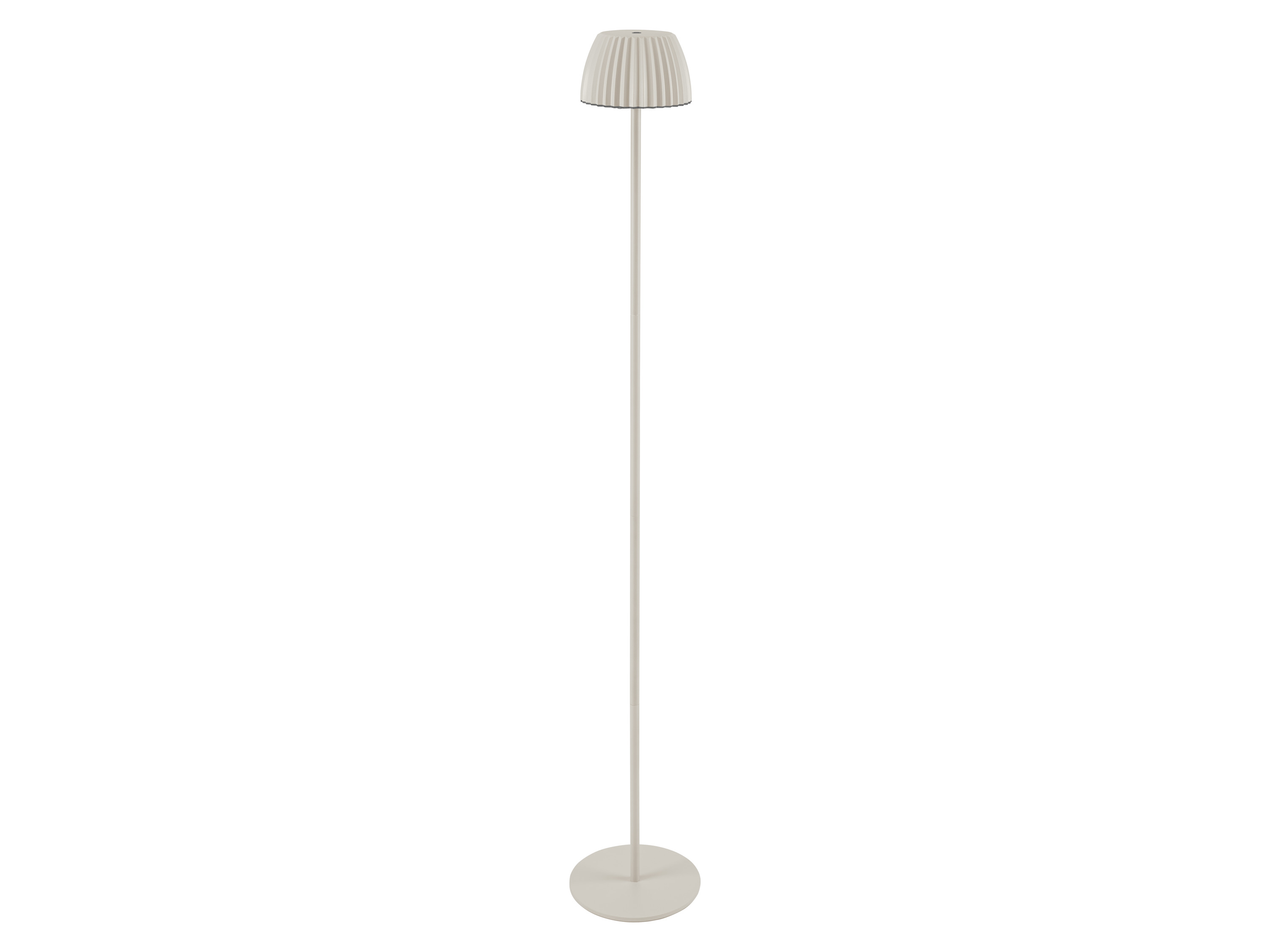 LIVARNO® Aku LED stojaca lampa, 130 cm (béžová)