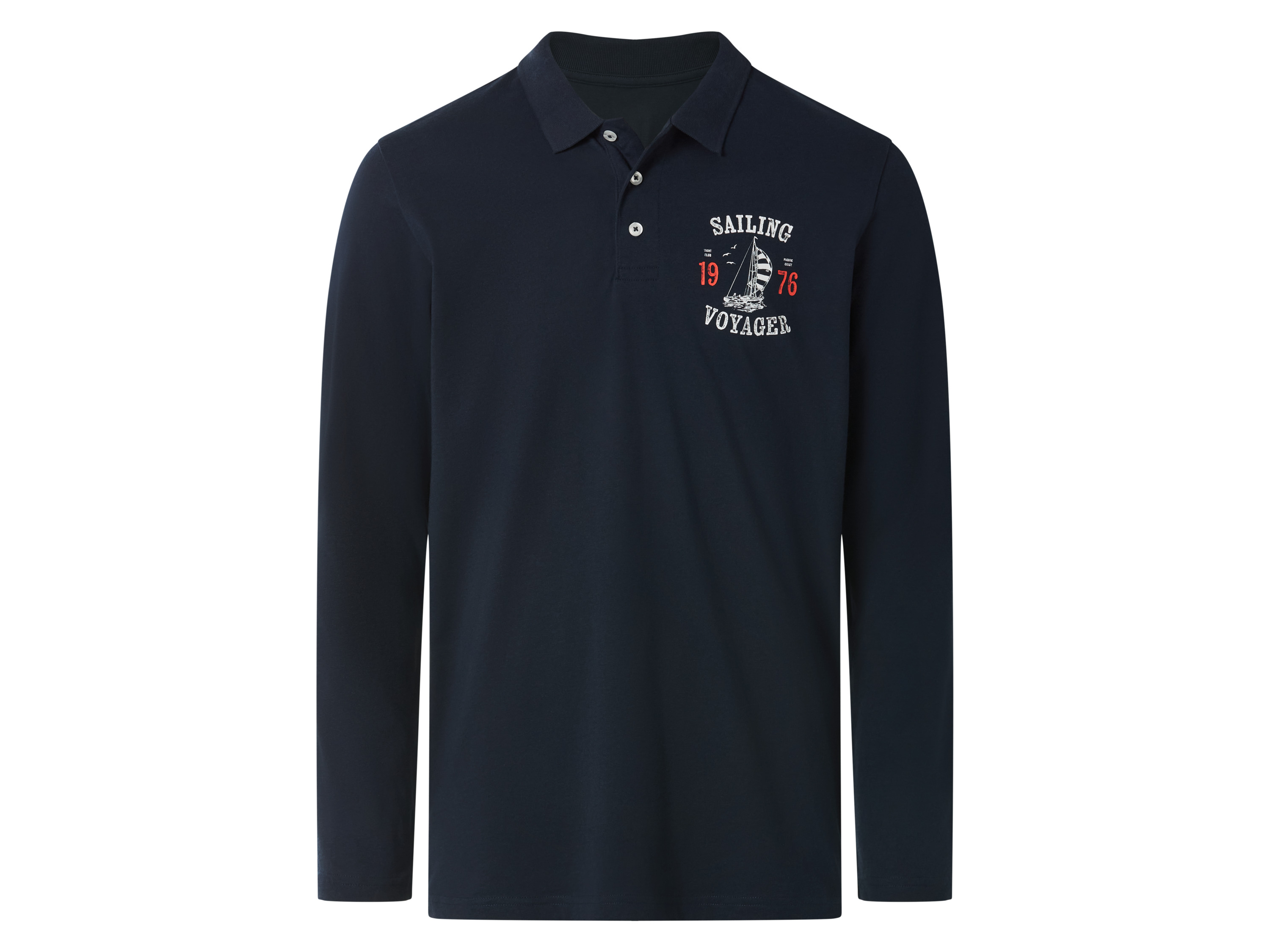 esmara Men Pánske polotričko s dlhým rukávom (navy modrá, XXL (60/62))