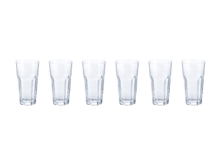 SILVERCREST® Poháre na vodu, 650 ml, 6 kusov