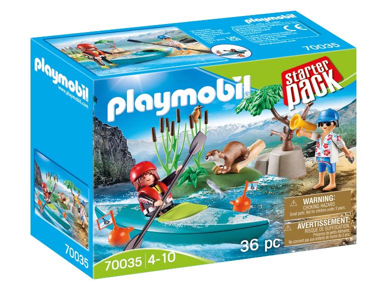 Playmobil štartér s kajakom a figúrkami