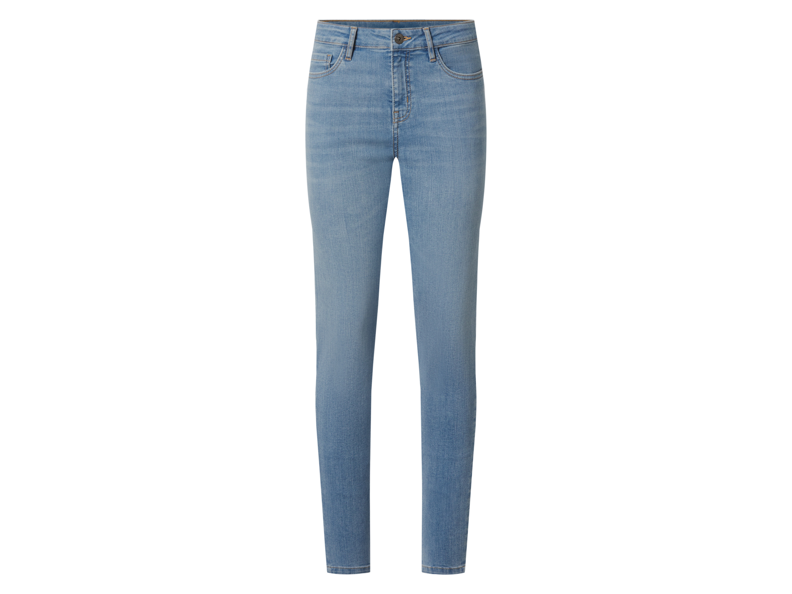 esmara® Dámske rifle Push-Up skinny fit Premium (modrá, 40)