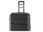 Čierny kufor Topmove s výsuvnou rukoväťou