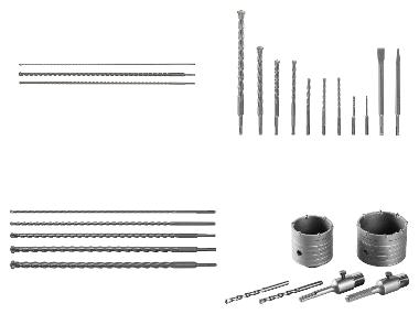 PARKSIDE® Súprava vrtákov/Súprava sekáčov/Súprava vŕtacích koruniek