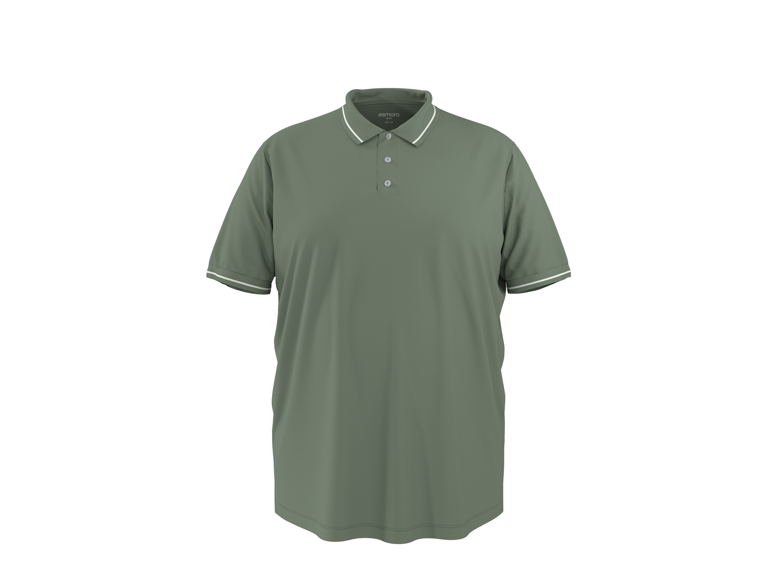 esmara Men Pánske piketové polotričko XXL (zelená, XXL (60/62))