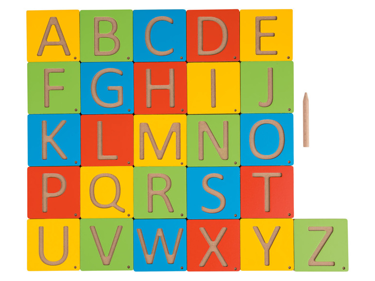 Prejsť na zobrazenie na celú obrazovku: Playtive Vzdelávacia drevená tabuľka Montessori – obrázok 2