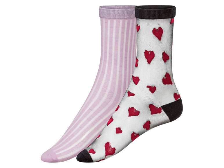 Prejsť na zobrazenie na celú obrazovku: esmara® Dámske pančuchové ponožky, 2 páry – obrázok 1