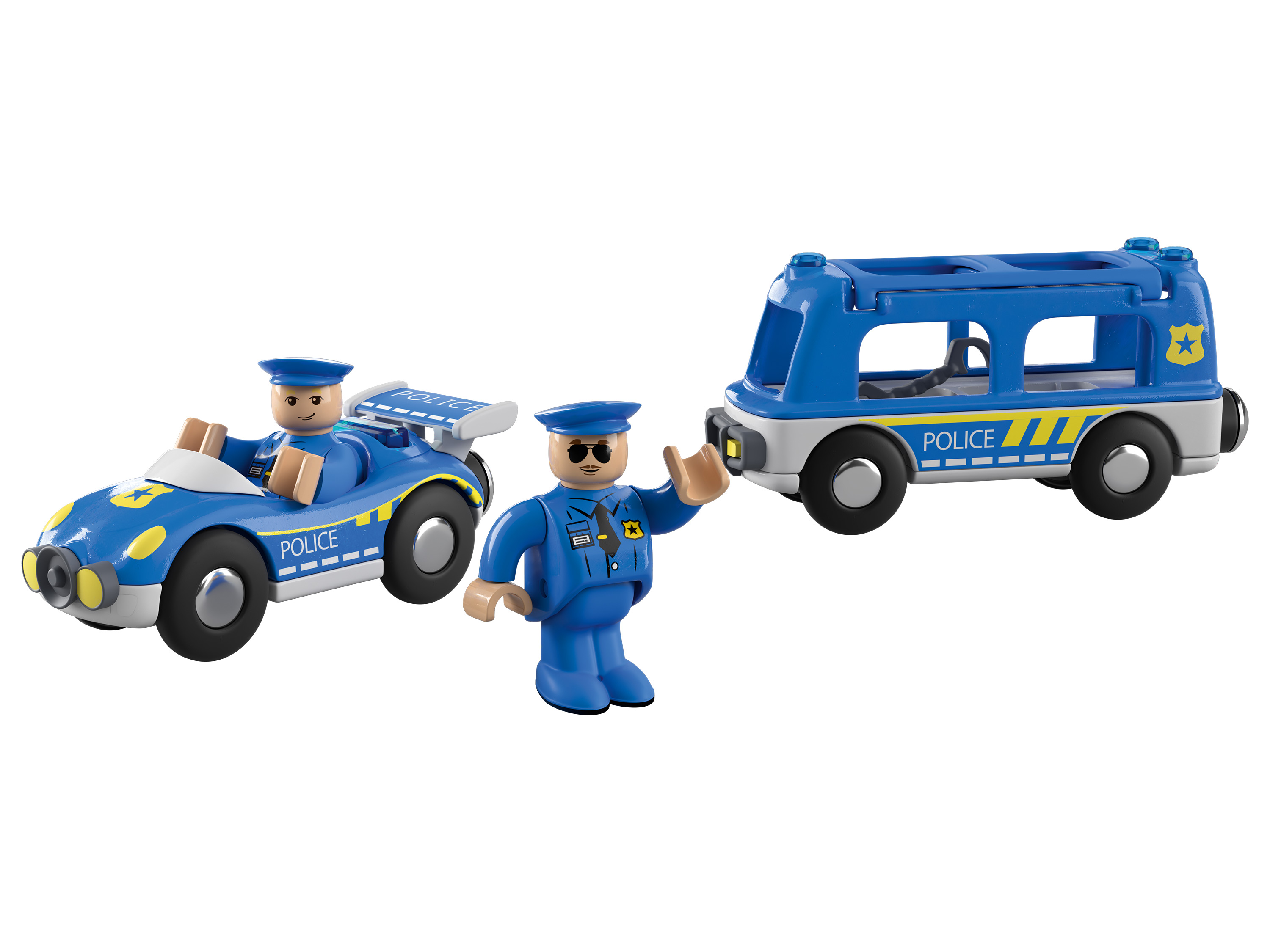 Playtive Tematické vozidlá (policajné vozidlá)
