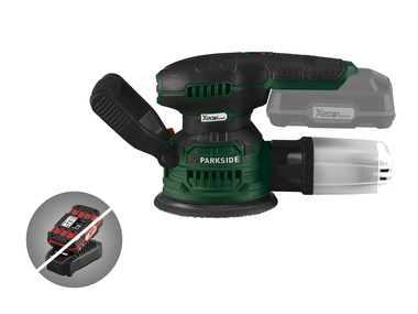 PARKSIDE® Aku excentrická brúska PAEXS 20-Li B2 – bez akumulátora