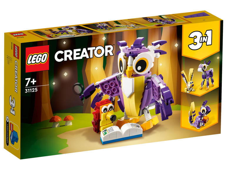 Prejsť na zobrazenie na celú obrazovku: LEGO® Creator 31125 Zvieratká z kúzelného lesa – obrázok 1