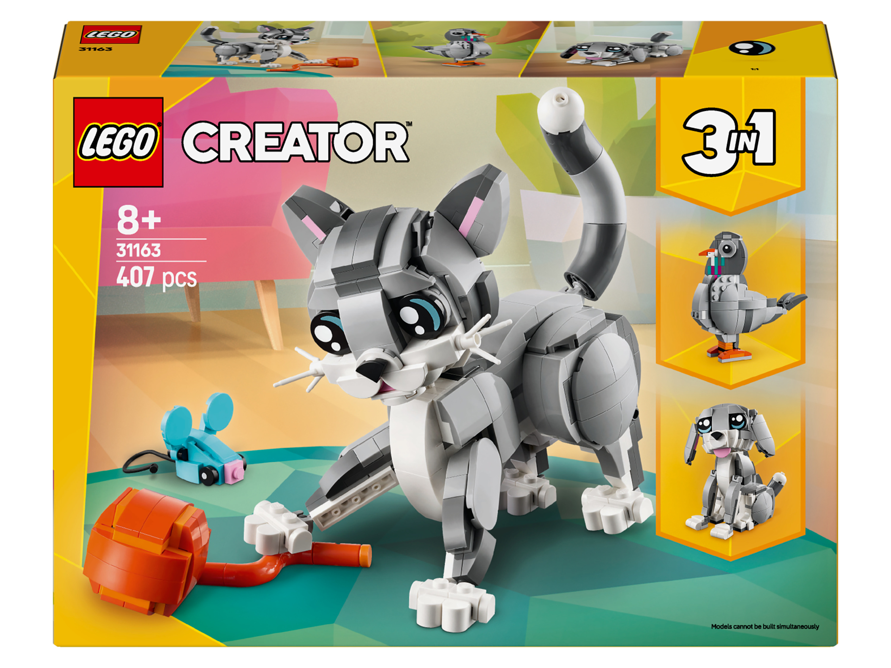 E-shop LEGO® Creator 31163 Hravá mačka