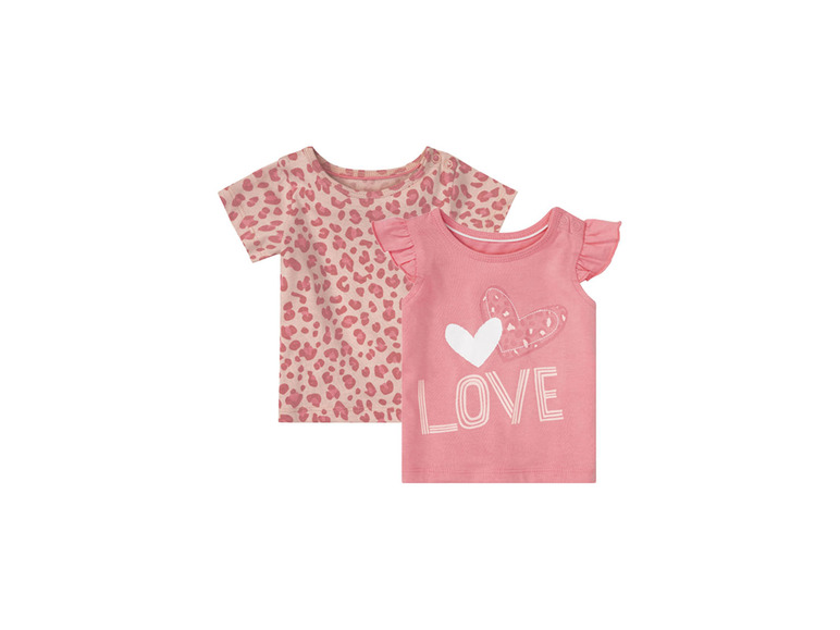 Prejsť na zobrazenie na celú obrazovku: lupilu Dievčenské tričko pre bábätká BIO, 2 kusy – obrázok 8