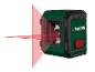 Zelený krížový laser Parkside: presný merací nástroj.