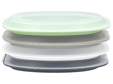 SILVERCREST® Potravinové dózy, 4 kusy