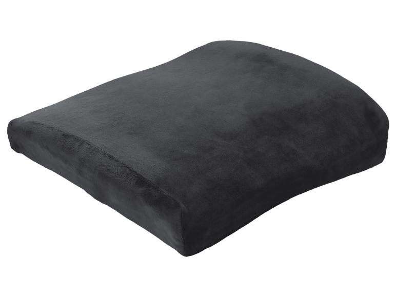Ergonomický tmavosivý bedrový vankúš