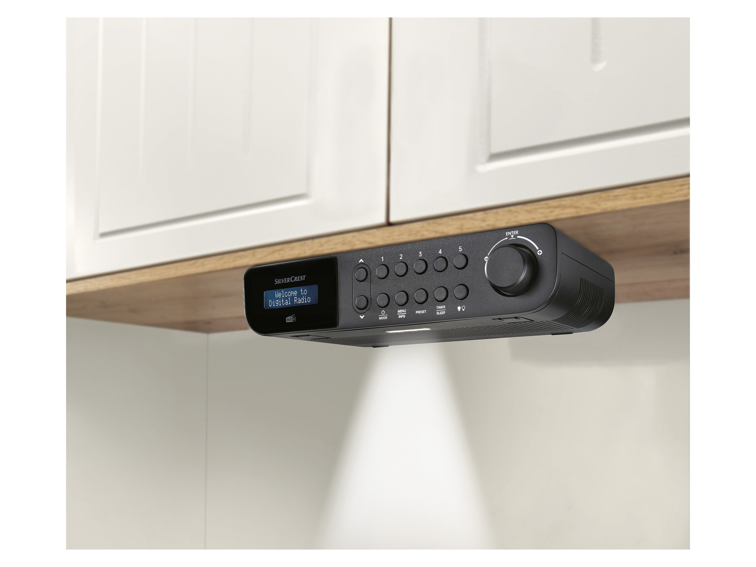 SILVERCREST® Kuchynské rádio DAB+ SKR 3W D6 Lidl.sk