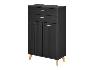 LIVARNO® Kúpeľňová skrinka s 2 dvierkami Montreal, antracitová