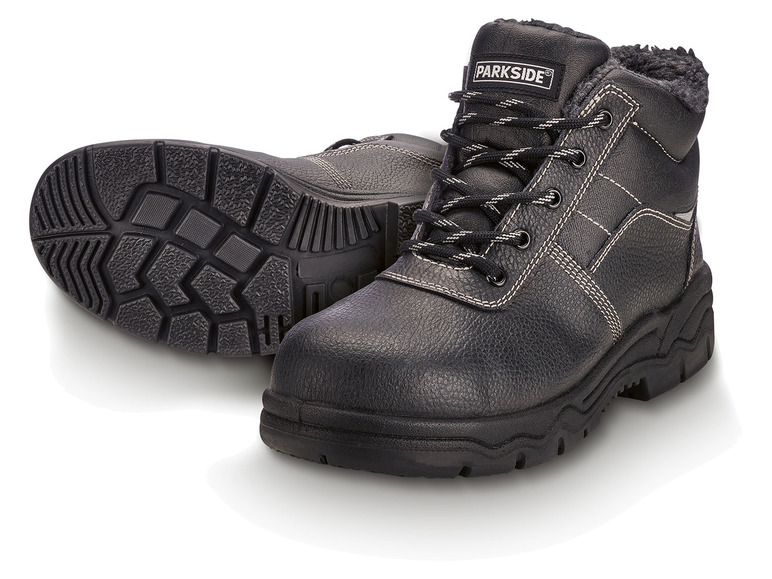 E-shop PARKSIDE® Pánska zateplená kožená bezpečnostná obuv S3 (41, vysoká)