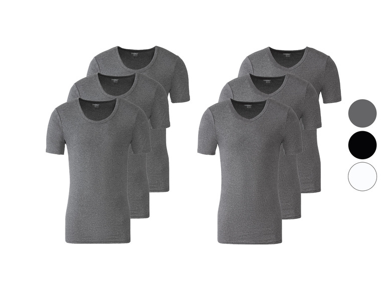Prejsť na zobrazenie na celú obrazovku: LIVERGY Pánske bavlnené spodné tričko, 3 kusy – obrázok 1