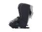 Tmavosivá autosedačka s nastaviteľným operadlom a sedadlom