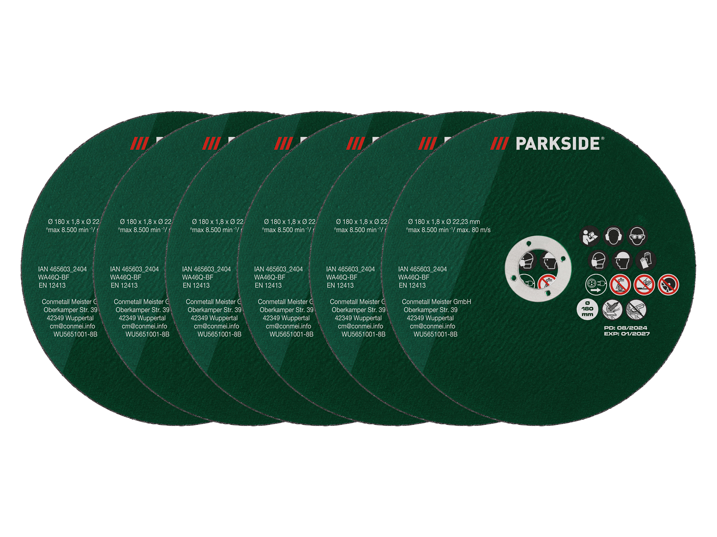 PARKSIDE® Rezné kotúče (kov)