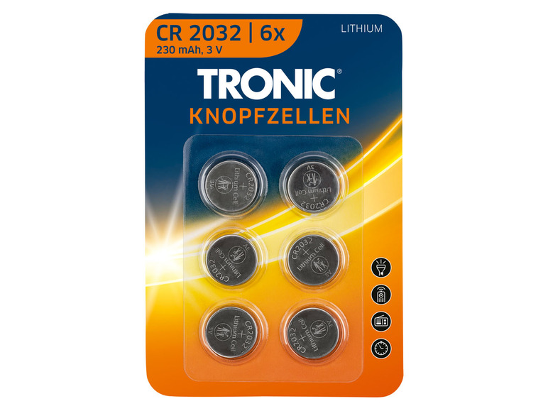 Prejsť na zobrazenie na celú obrazovku: TRONIC® Gombíkové batérie, 6 kusov – obrázok 5
