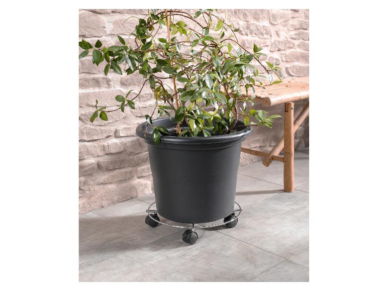 Parkside® Podstavec pod kvetináč (drôt, mäkké kolieska)